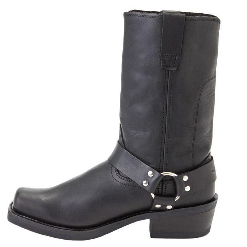 Black Harness Boots