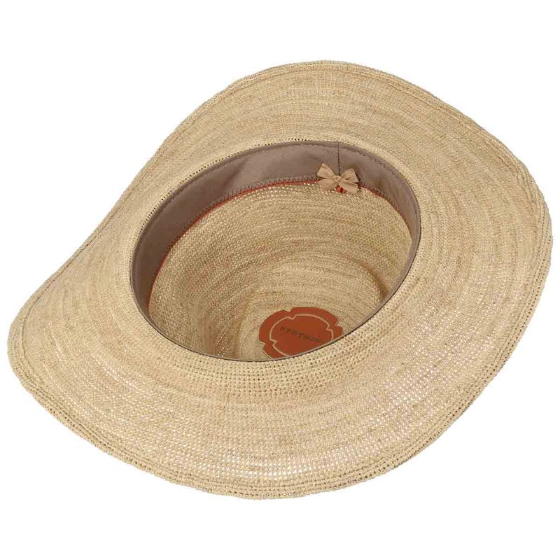 Stetson Crochet Raffia Stråhatt