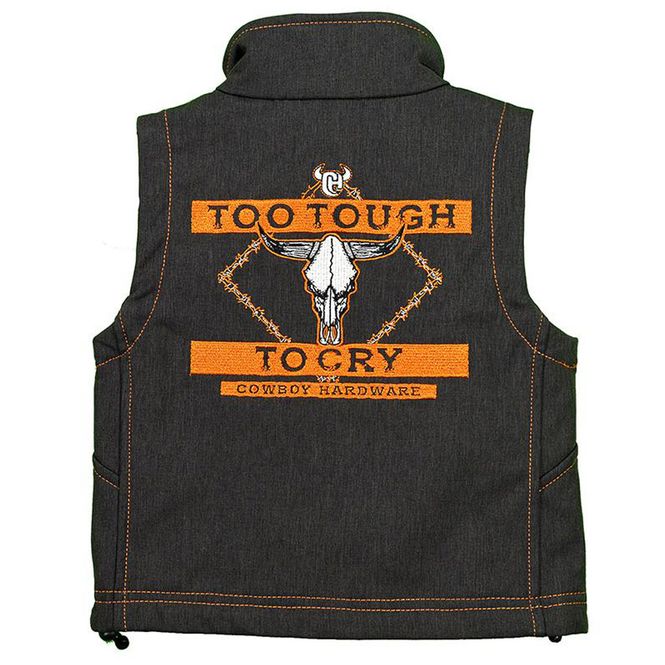 Hovedbilde Too Tough to Cry Softshell Vest til Gutt