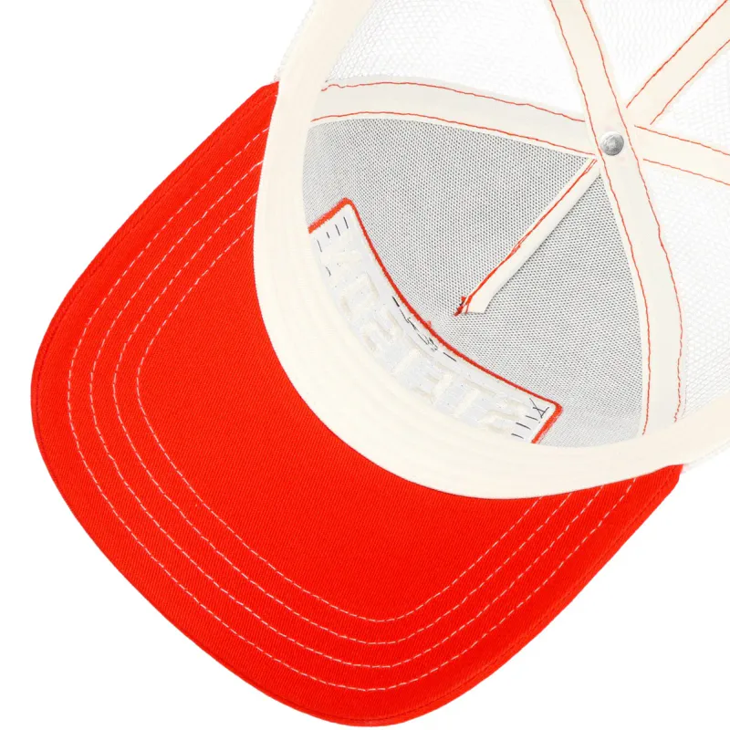 Stetson Highway Trucker Caps - Svart/Oransje