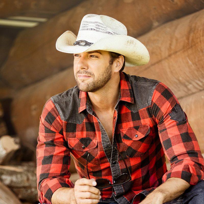 Snake Cowboyhatt i Strå