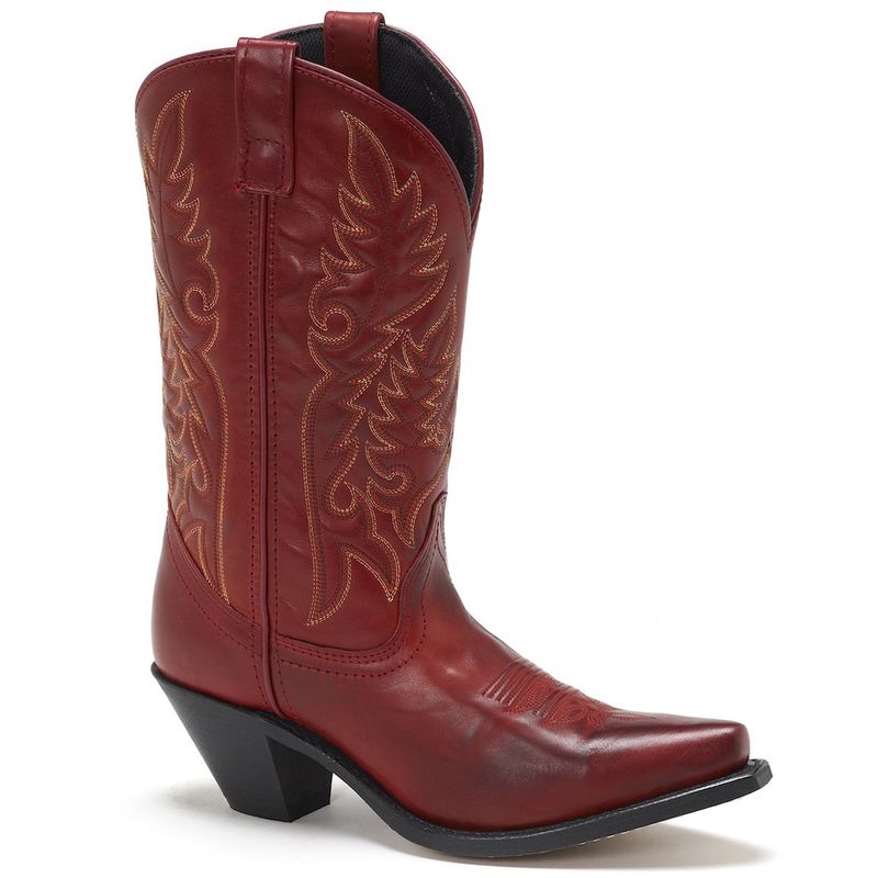 Madison Red Western Cowgirl Boots