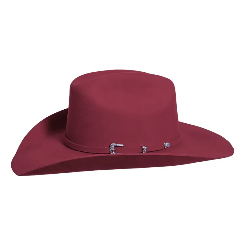 Cattleman Burgundy Cowboyhatt