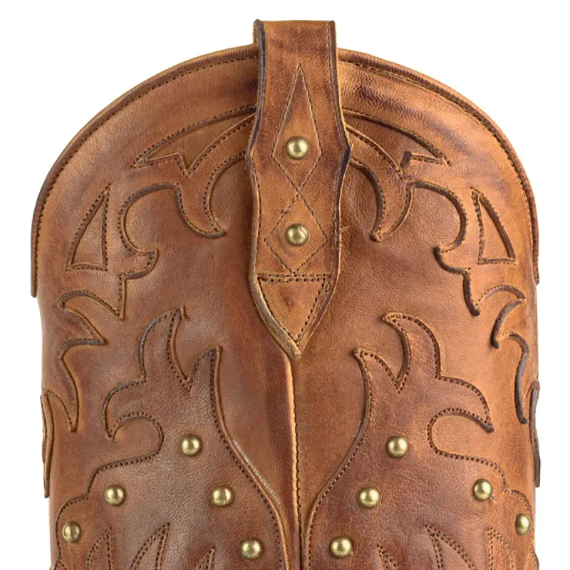 Mayura Fado Cuero Boots med Frynser