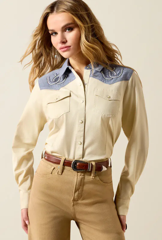 Ariat Horseshoe Western Dameskjorte
