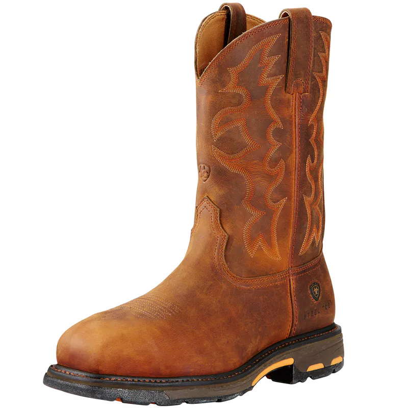 Ariat Workhog Steel Toe Western Boots