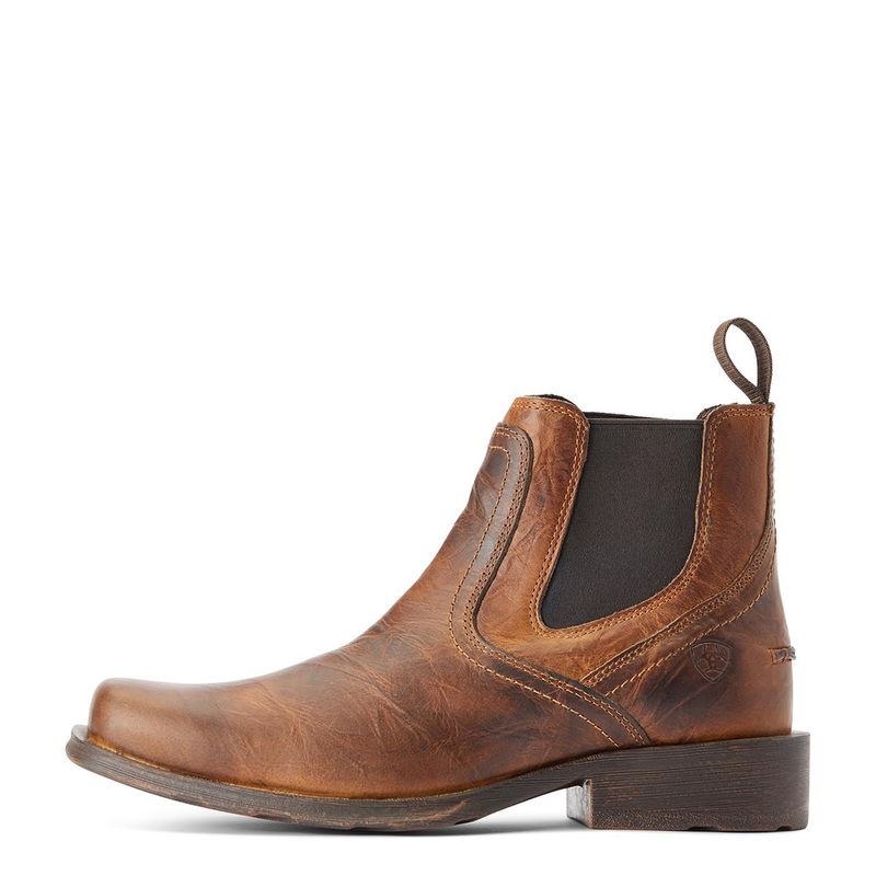 Ariat Midtown Rambler Boots - Barn Brown