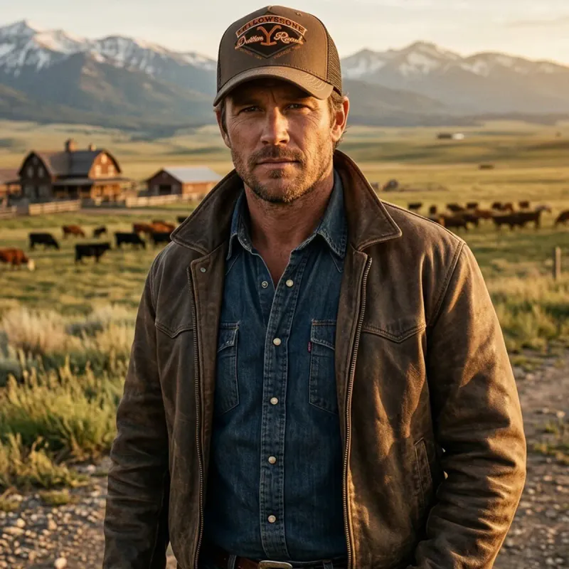 Yellowstone Dutton Ranch Trucker Caps