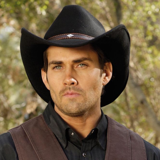  Dallas Svart Cowboyhatt